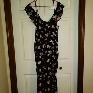 Adam Levine Floral Jumpsuit